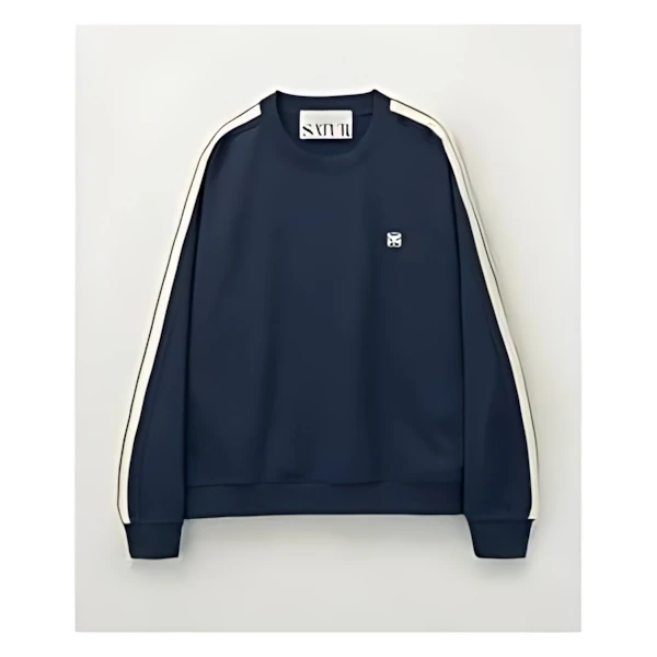 SATUR Lawton Sweatshirt Navy