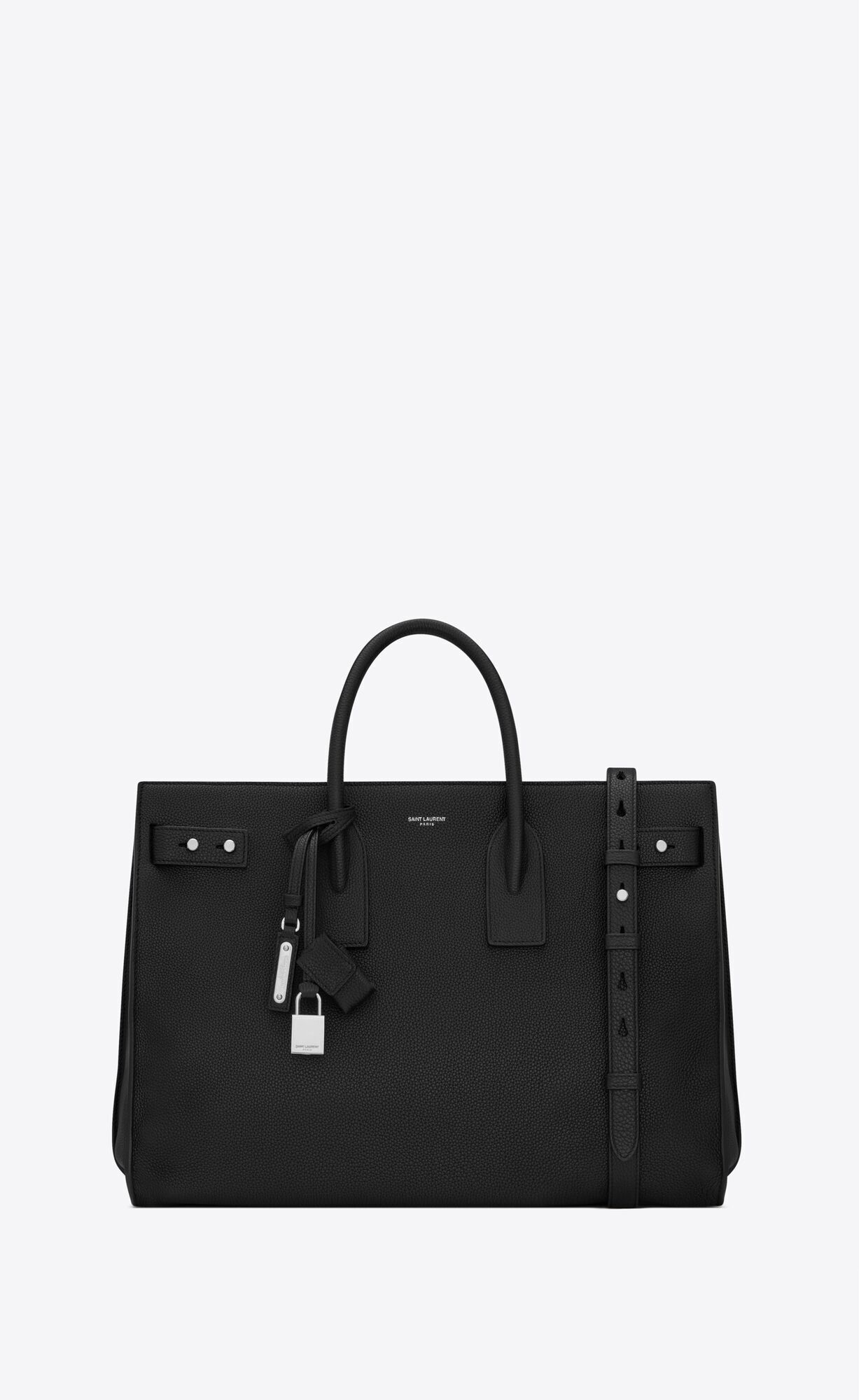SAINT LAURENT シン ラージ サック・ド・ジュール・スープル（グレインレザー）