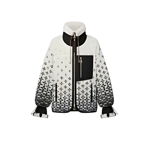 LOUIS VUITTON オンブレモノグラムフリースジャケット