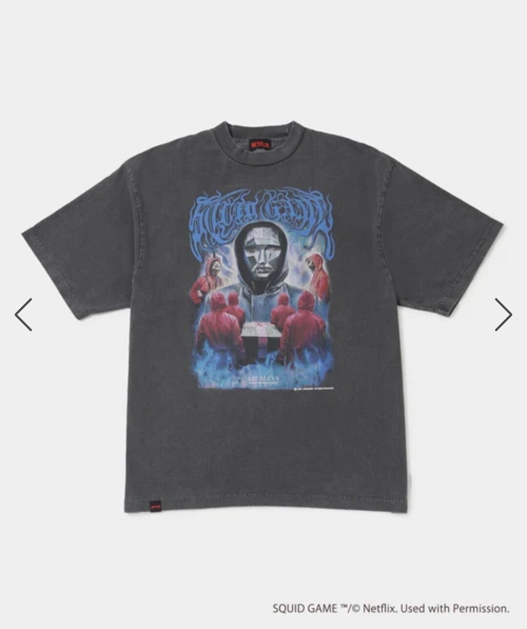 NETFLIX 「イカゲーム」Original Graphic SS T-Shirt
