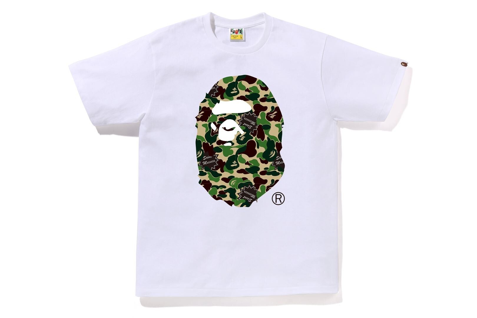 A BATHING APE 【 BAPE GALLERY X ©SAINT Mxxxxxx 】TEE