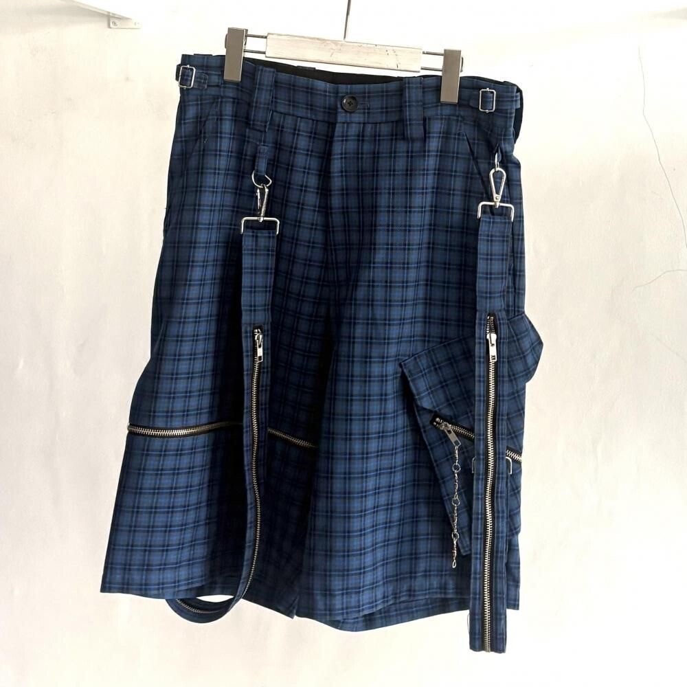 KIDILL TAILORED ZIP SHORT PANTS