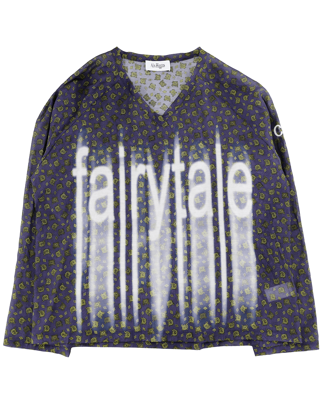 ALIX HIGGINS FAIRYTALE TOP (PURPLE PAISLEY)