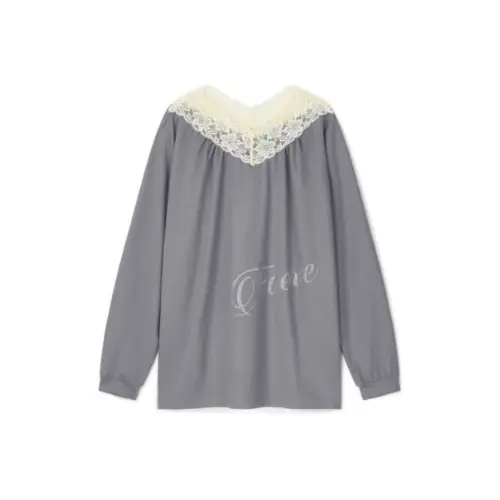 fa.er.ie フェアリー レース Vネック シャーリング トップス