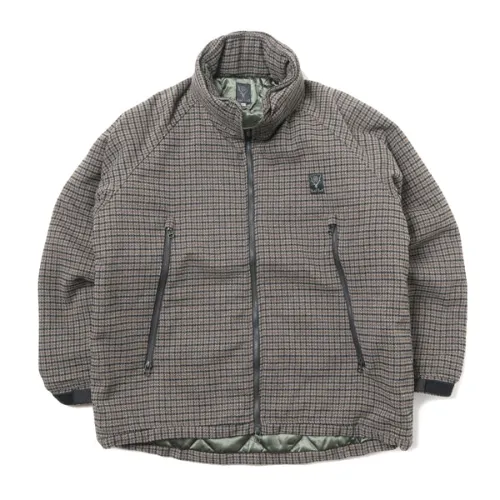 South2 West8 Weather Effect Jacket - Poly Gunclub Plaid