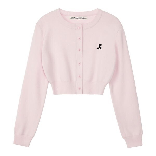 rest&recreation RR CROPPED KNIT CARDIGAN