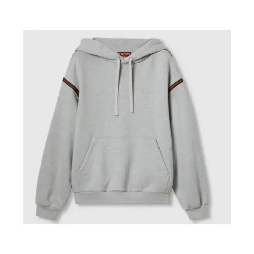 GUCCI ウェブ コットン スウェット シャツ パーカー