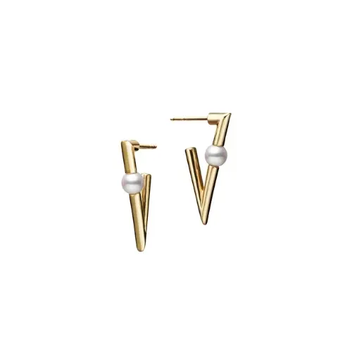 MIKIMOTO V Code ピアス