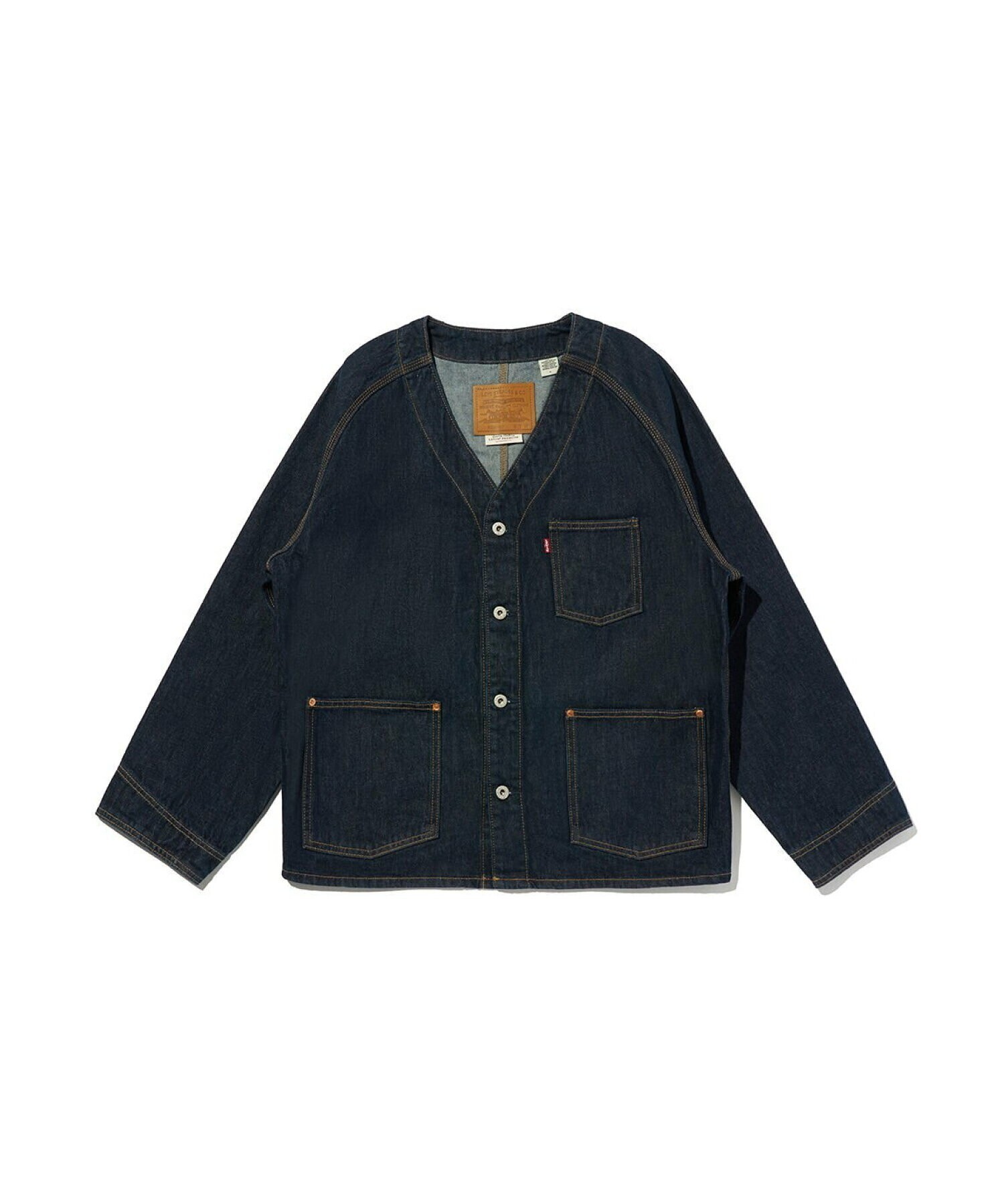 Levi's ユニオン エンジニア カーディガン ダークインディゴ