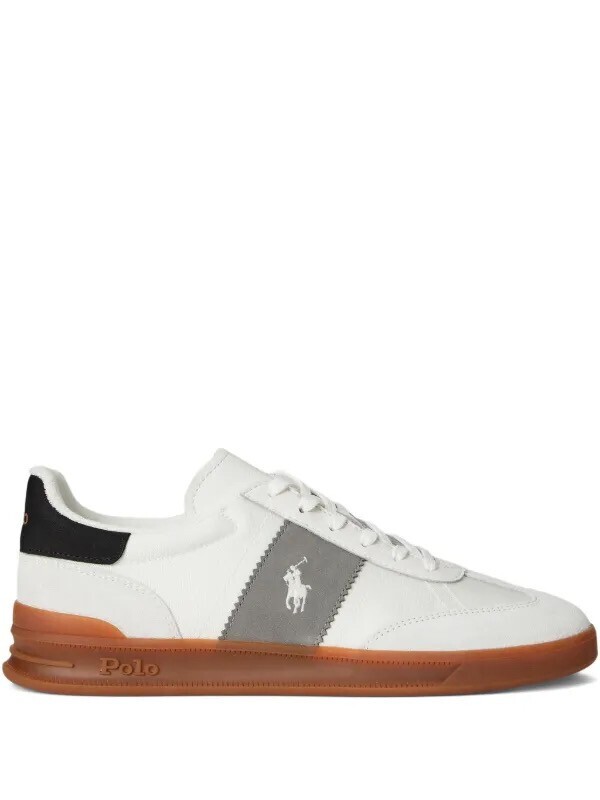 Polo Ralph Lauren スエード サイドロゴ スニーカー