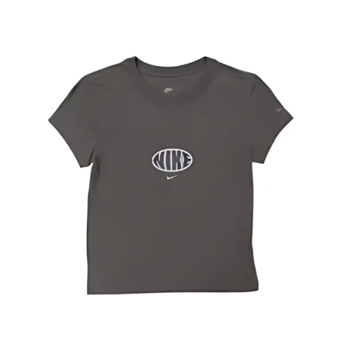 NIKE スポーツウェア チル ニット MD クロップ 半袖 Tシャツ