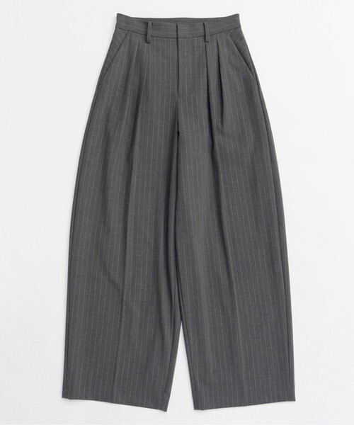 MAISON SPECIAL Two Tuck Curve Wide Tapered Pants