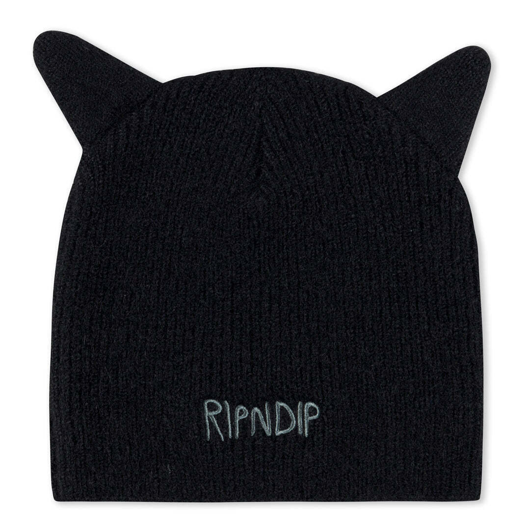 RIPNDIP Kitty Ears Mohair Beanie