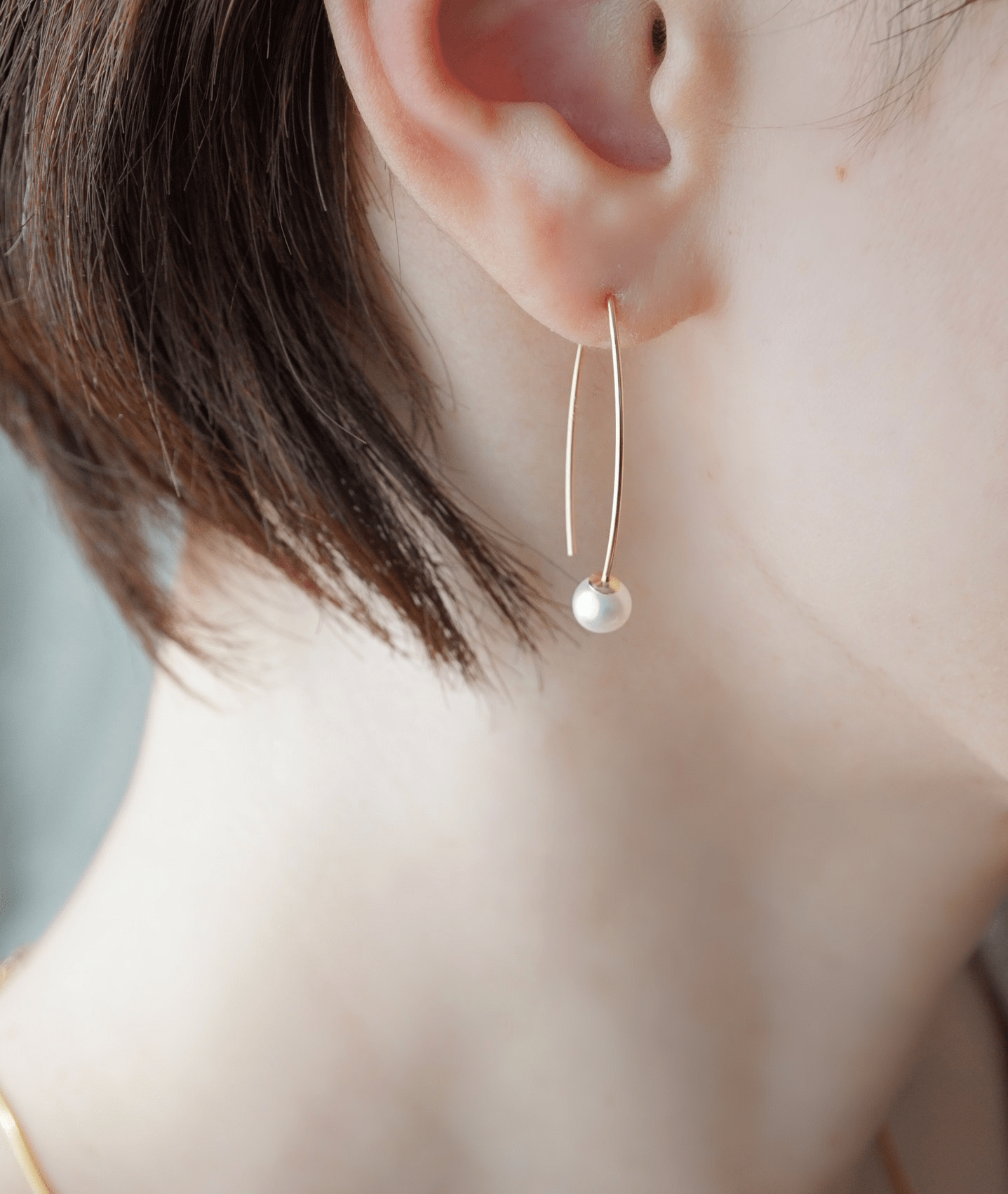 Meach. Meach.【PI121】K14GF / 小粒パールピアス
