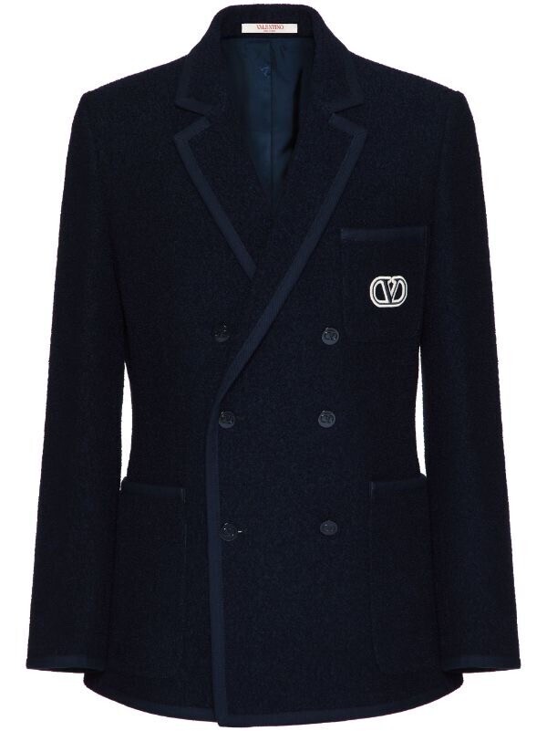 Valentino Garavani Vロゴ シグネチャー ダブルジャケット