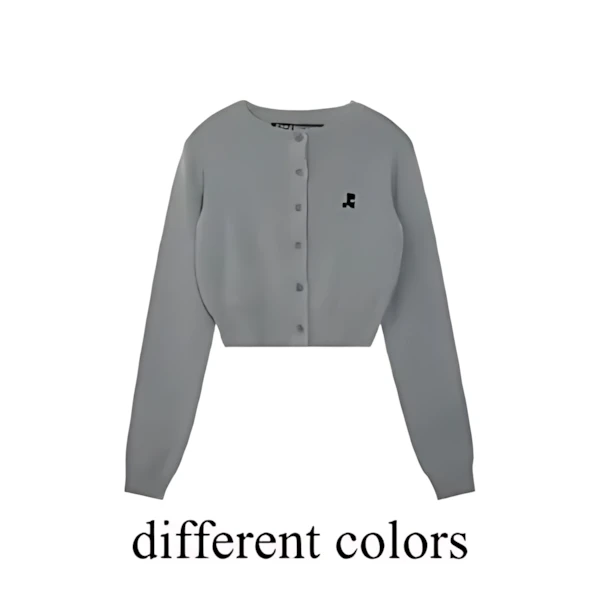 Rest&Recreation CROPPED KNIT CARDIGAN