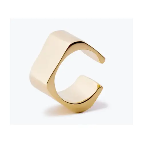 blanc iris DAMIER EAR CUFF