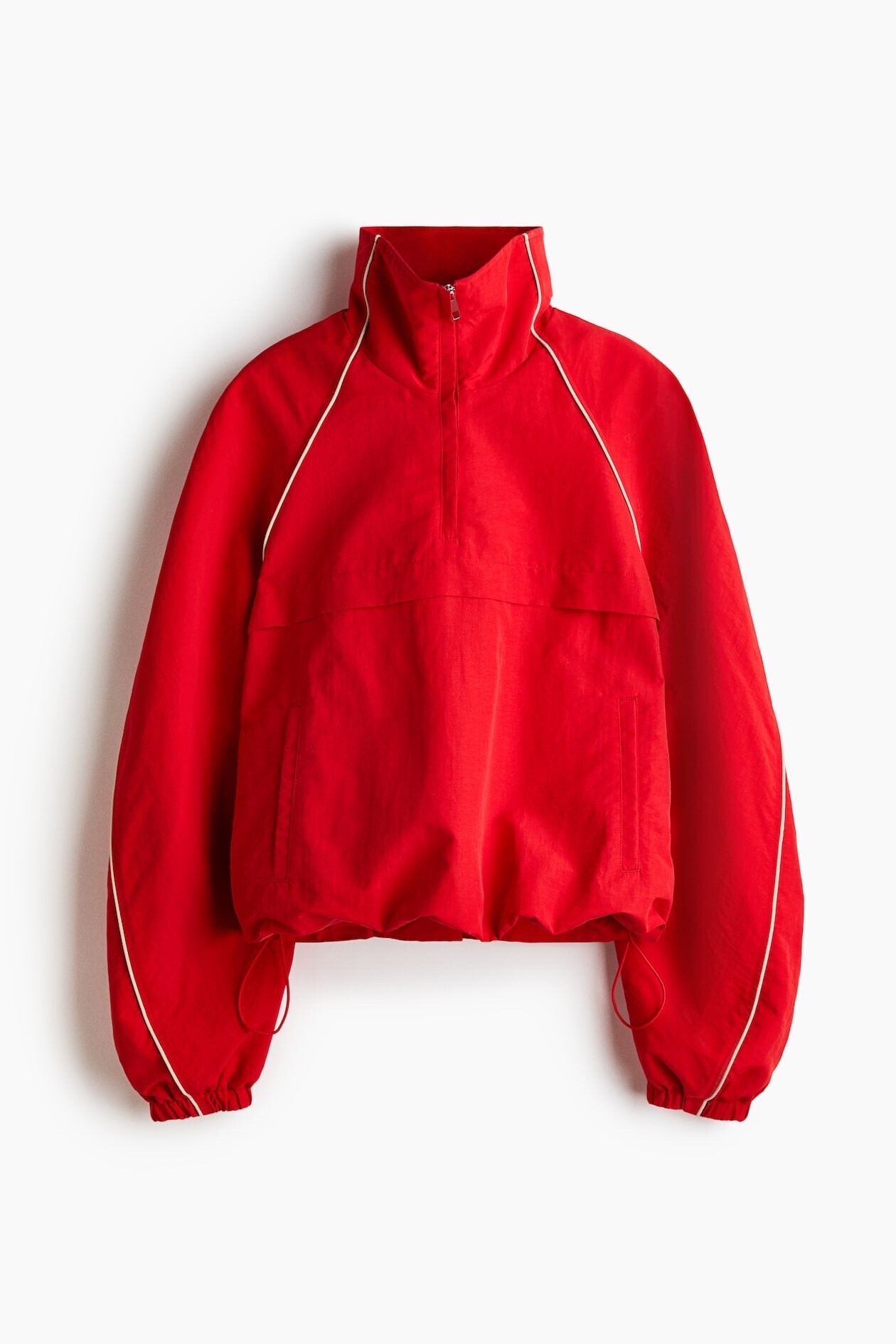 H&M オーバーサイズ ナイロンプルオーバージャケット