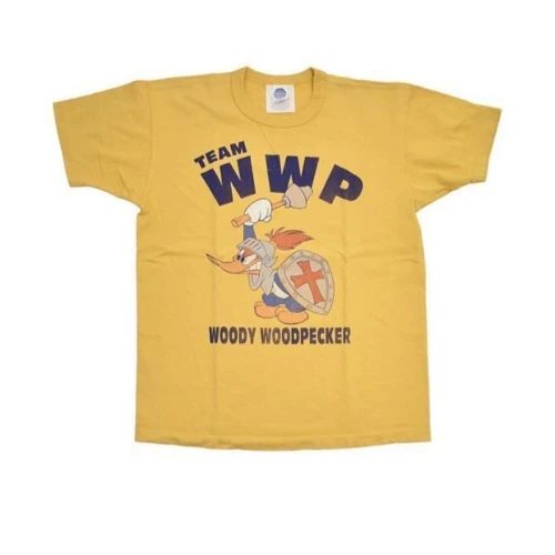 TOYS McCOY MILITARY TEE SHIRT  WOODY WOODPECER "TEAM WWP"