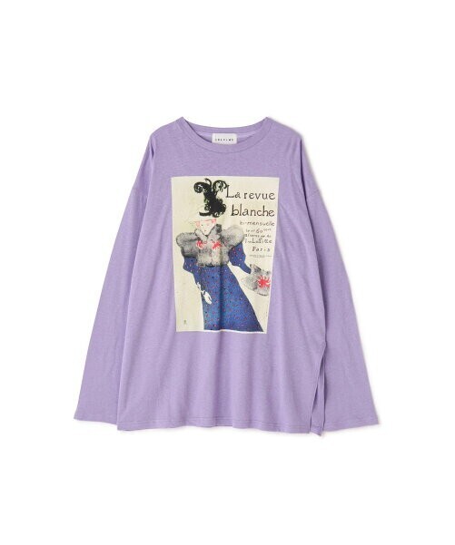 ROSE BUD グラフィックアートロンT