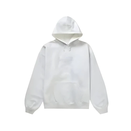 Supreme × MM6 Maison Margiela Foil Box Logo Hooded Sweatshirt