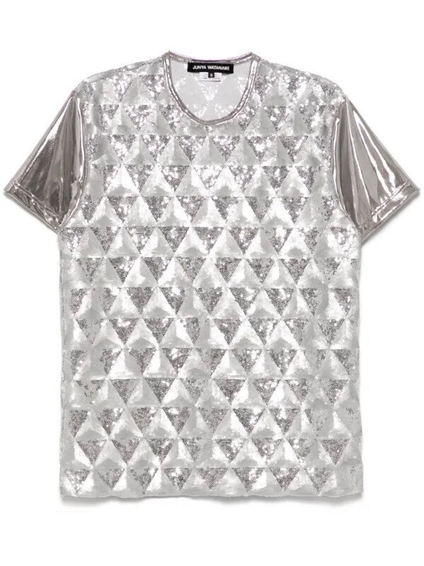 Junya Watanabe sequin-embellished T-shirt
