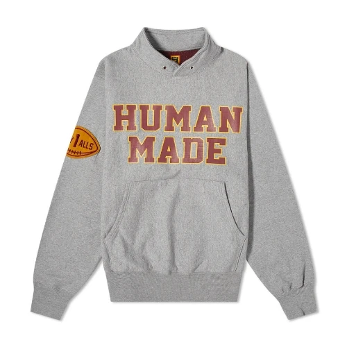 HUMAN MADE Stand Collar Sweat Grey