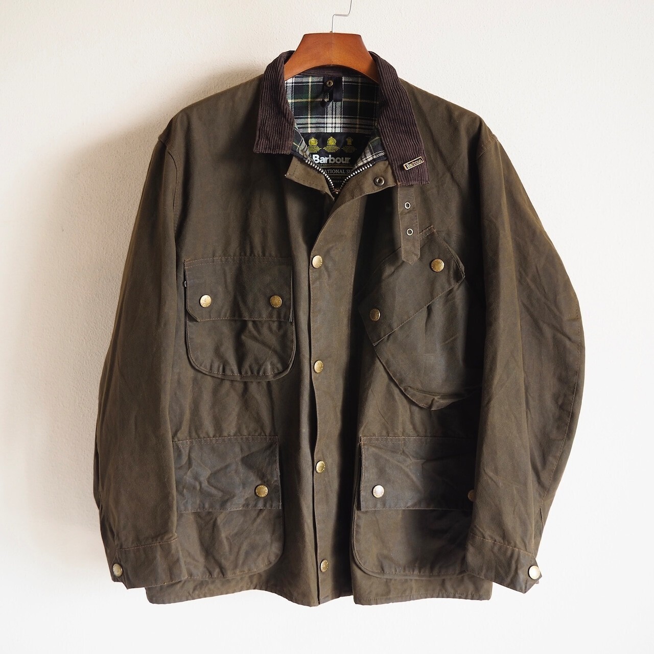Barbour <INTERNATIONAL SUIT> Bark Brown 90's