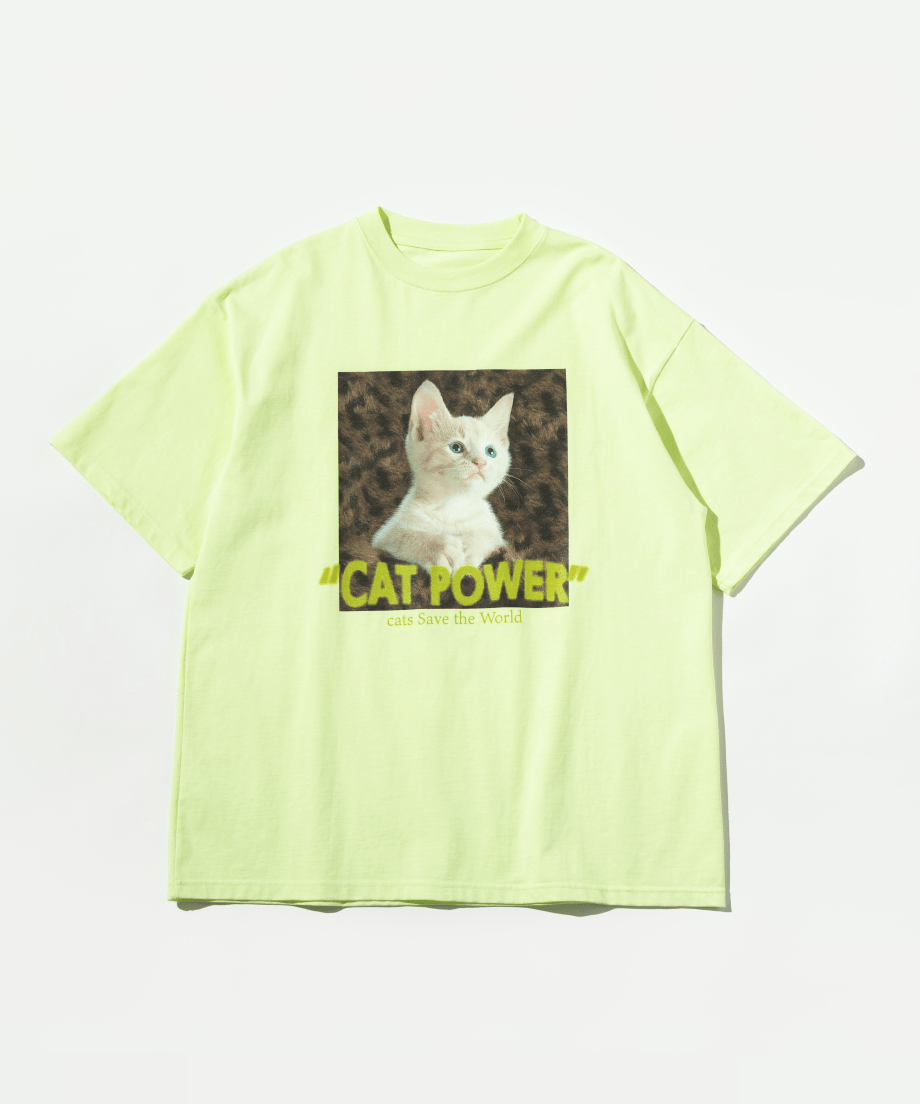 WCJ CAT POWER SS TEE