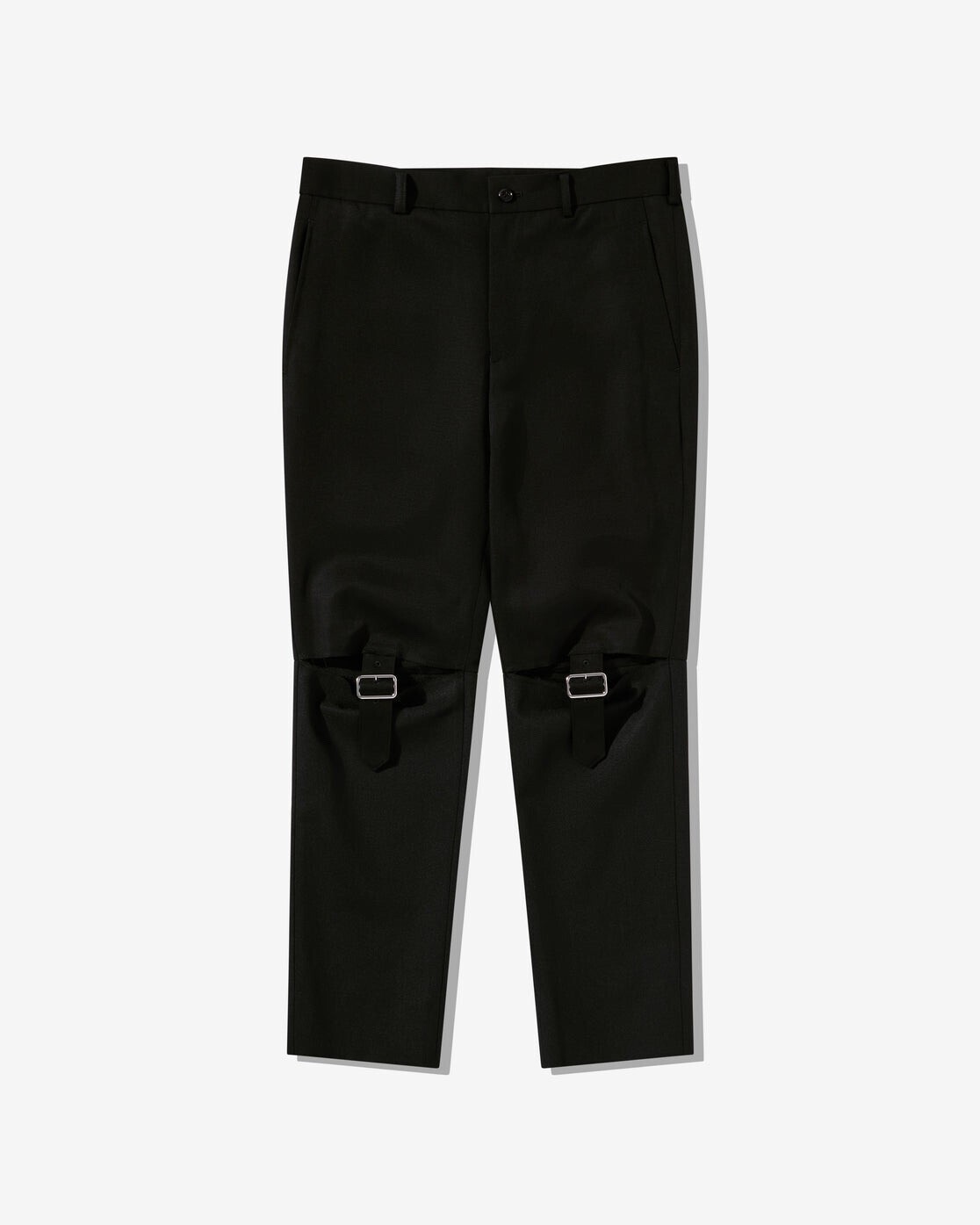 BLACK COMME DES GARÇONS Buckle Detail Trousers