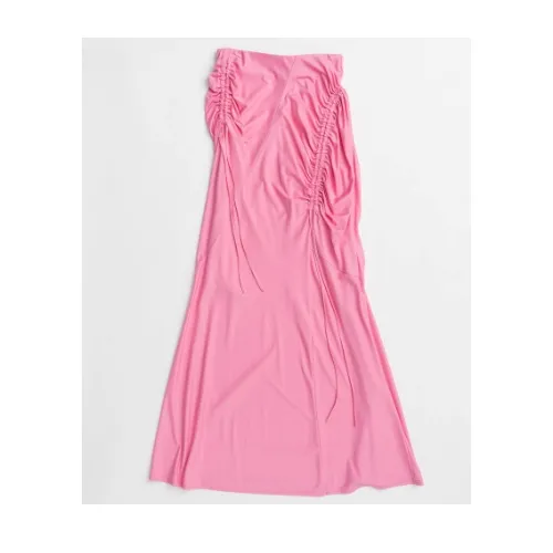 MAISON SPECIAL Shirring Jersey Maxi Skirt