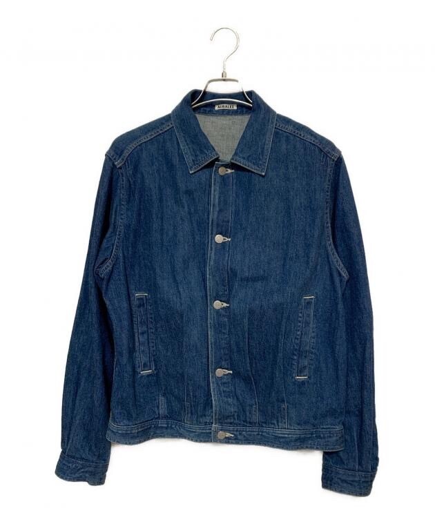 AURALEE SELVEDGE LIGHT DENIM BLOUSON