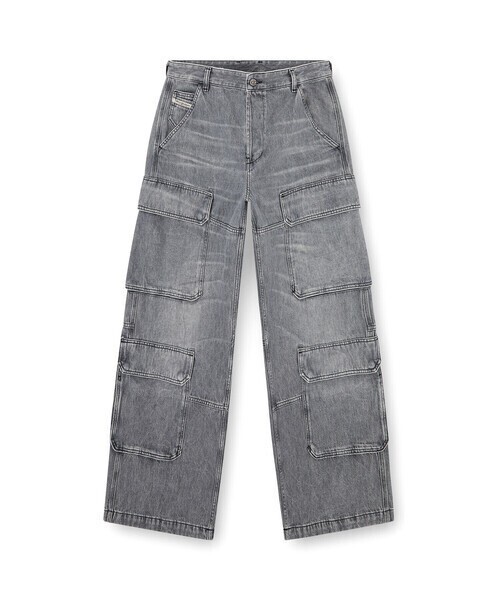DIESEL メンズ デニムパンツ D-TOUCH-CARGO