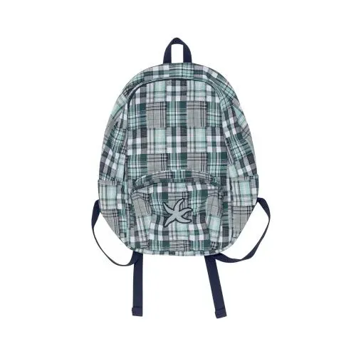 THE COLDEST MOMENT TCM starfish check backpack