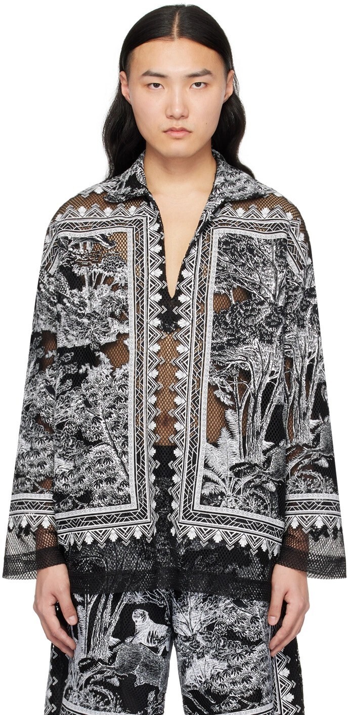 TAAKK Black Savanna Skipper Shirt