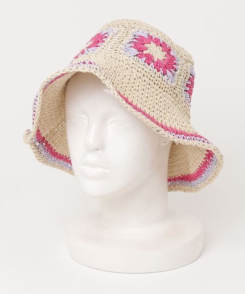 HIKA 花カギ編みペーパーHAT