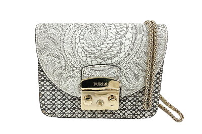 FURLA メトロポリス チェーンショルダーバッグ