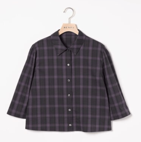 SCAPA アソートメッシュブラウス