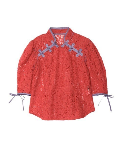 PAMEO POSE Macau Lace Blouse