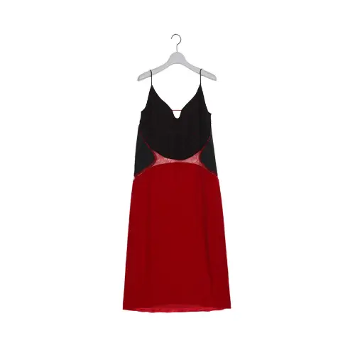 Mame Kurogouchi Cupro Triacetate Floral Jacquard Camisole Dress