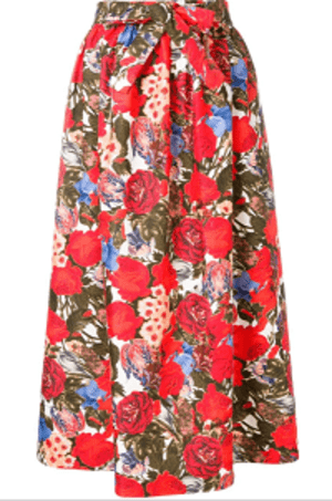MARNI フローラル Aラインスカート