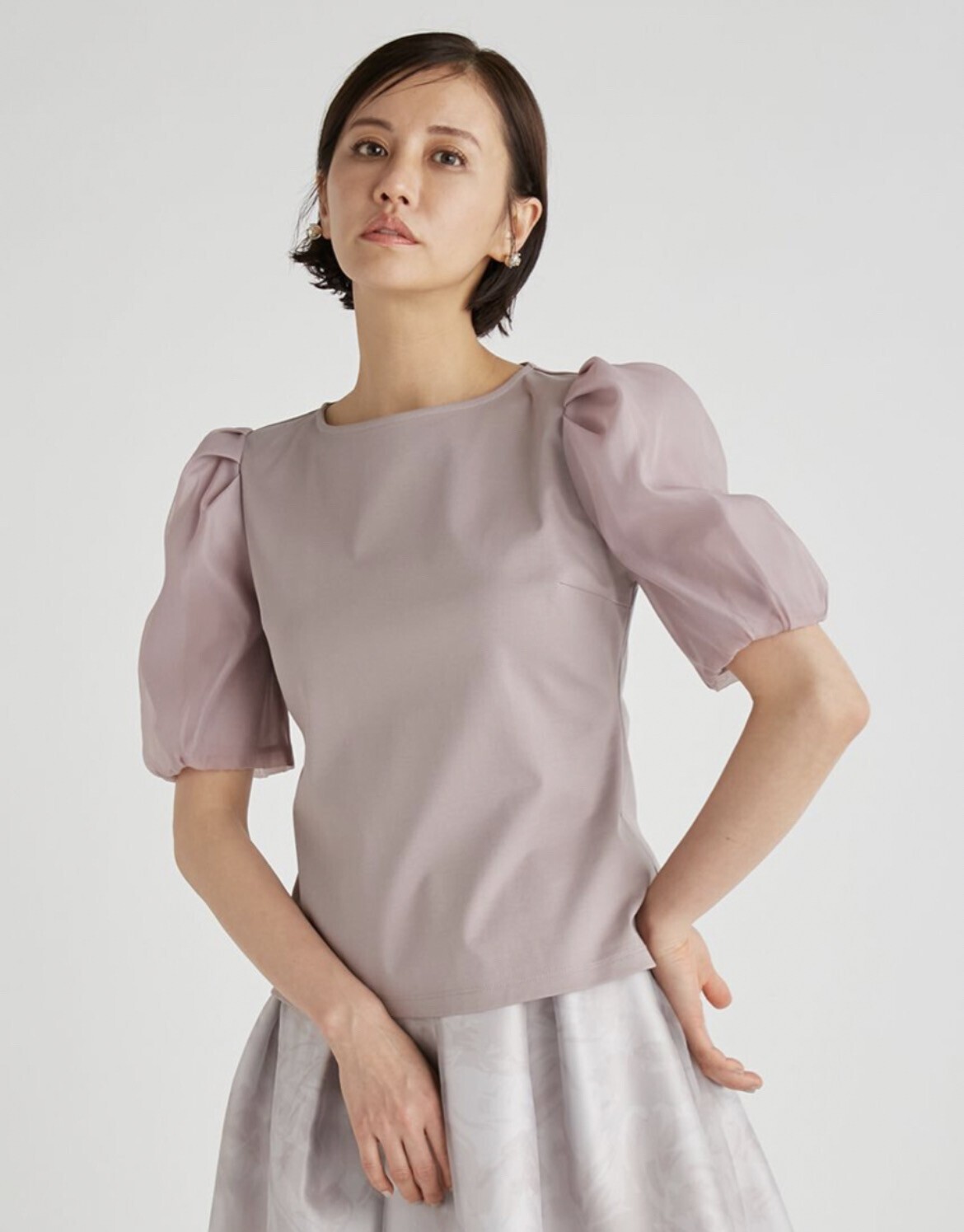 CELFORD シアータックスリーブカットソープルオーバ