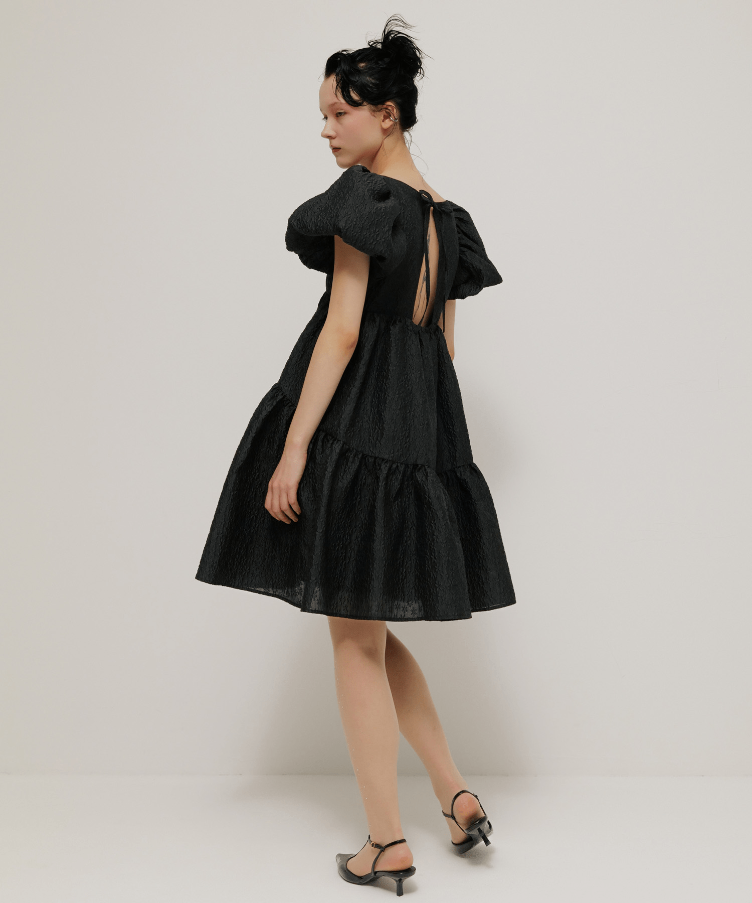LAEMUSE TIERED MINI DRESS
