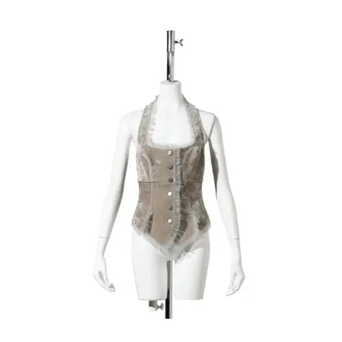 NODRESS LACE-UP FITTED VEST