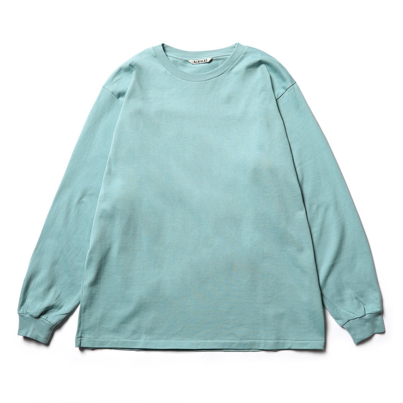 AURALEE LUSTER PLAITING L/S TEE