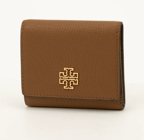 Tory Burch ブリテン レザー コンパクト ウォレット