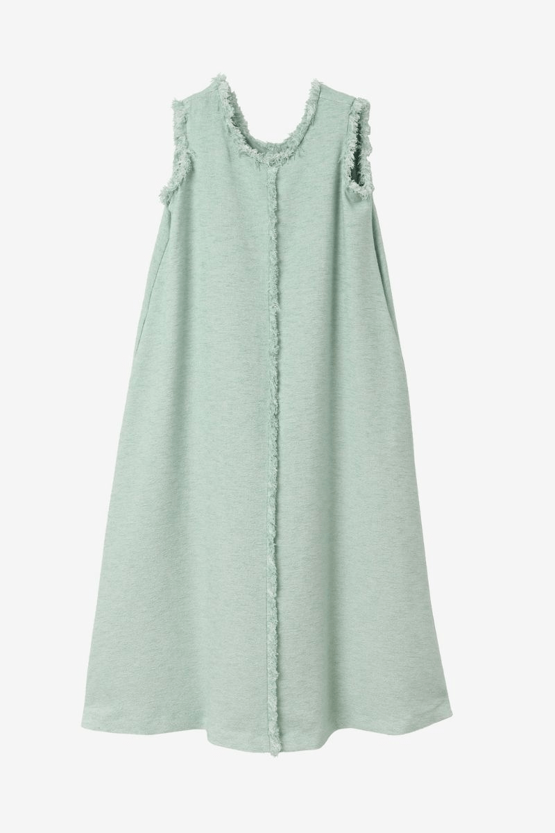 maison de Dolce. ツイードワンピース【green】