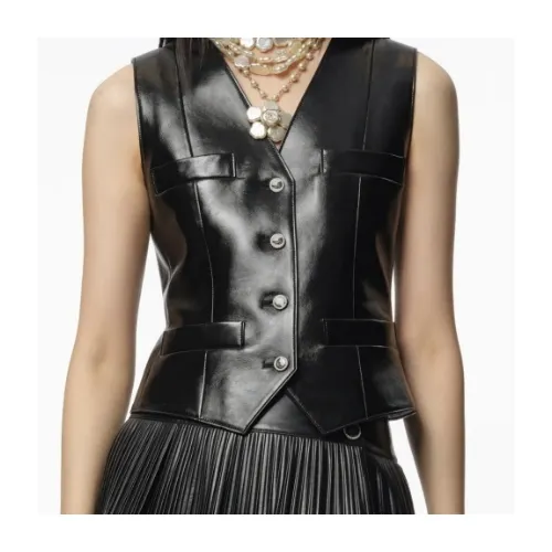 CHANEL ラムレザーベスト
