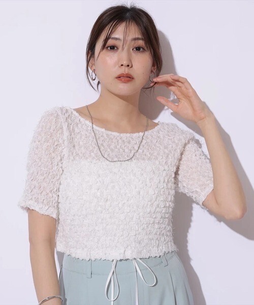 Mystrada シャーリングＴシャツ