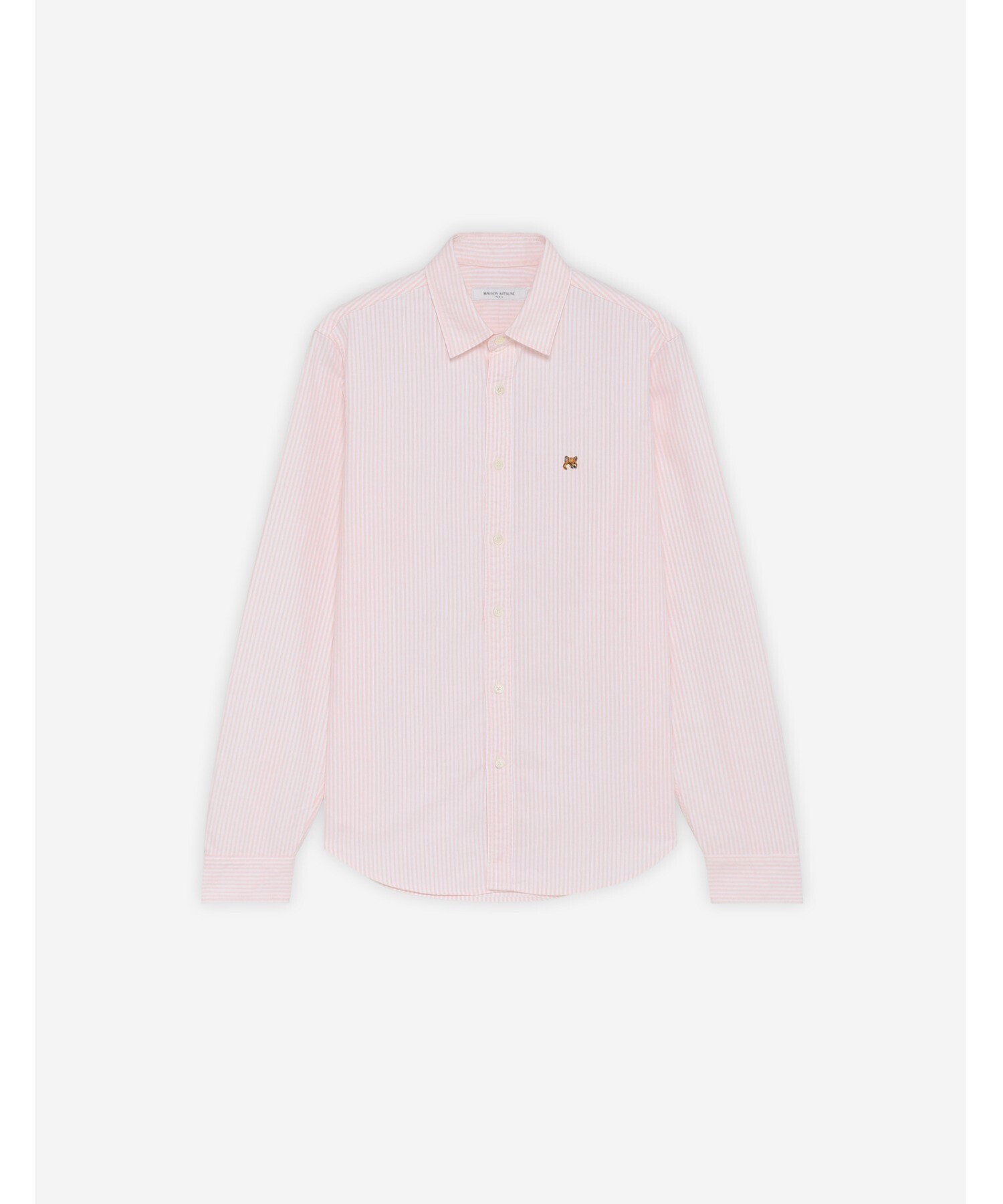 Maison Kitsuné JP EXCLUSIVE FOX HEAD EMBROIDERY SHIRT